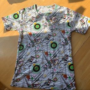 Vintage “modern art” short-sleeved t-shirt